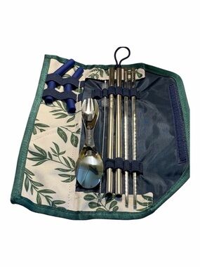 United by Blue Impact Collection The Utensil Kit in Bone White and Fern
